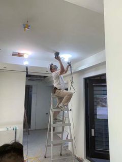 台北裝潢批土